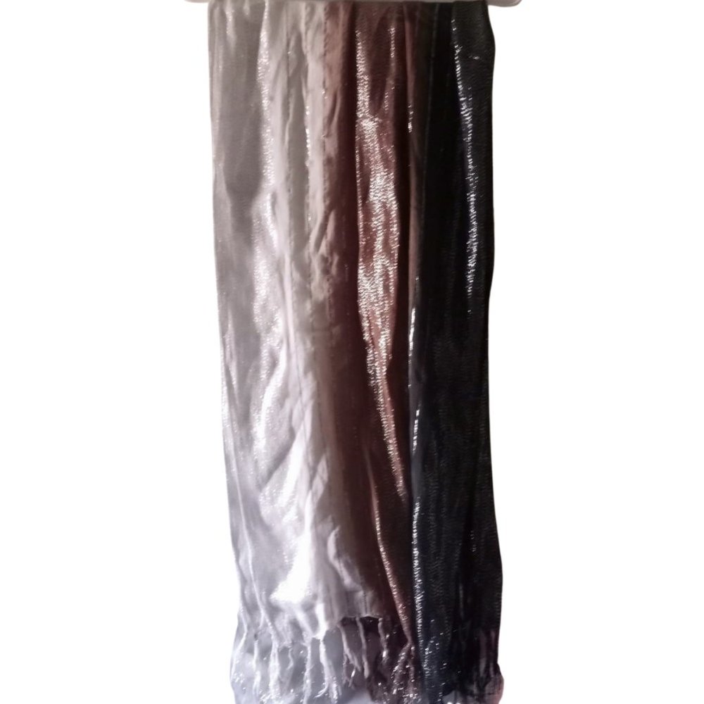 Sheer Knit Long Scarf